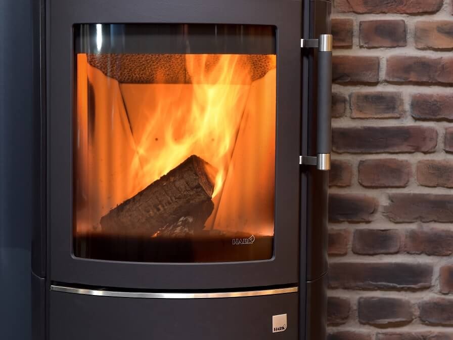Feuerraum im HARK Kaminofen