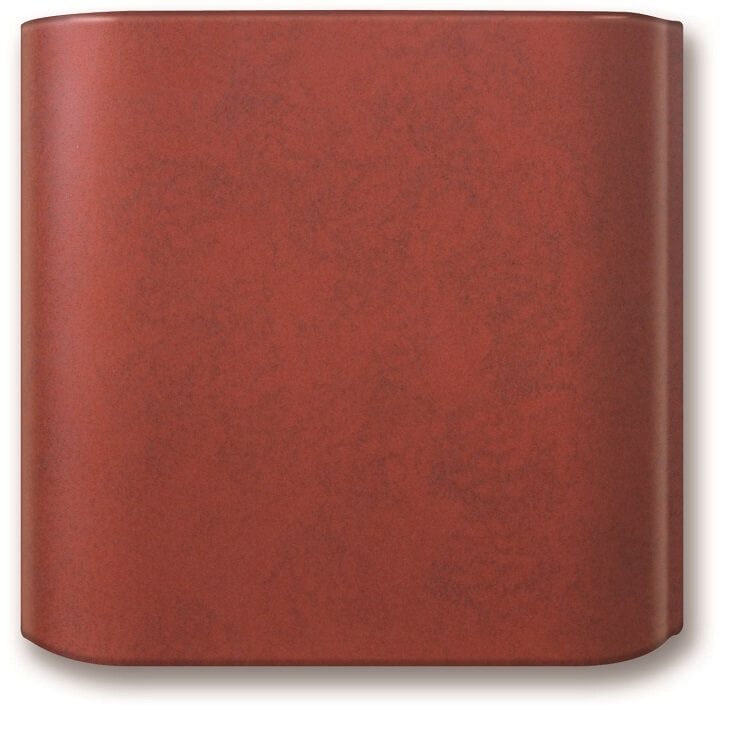 HARK Kaminofen-Kachel in Deco-Rot