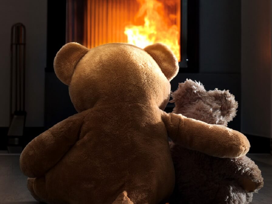 Kindersicherung Kamin