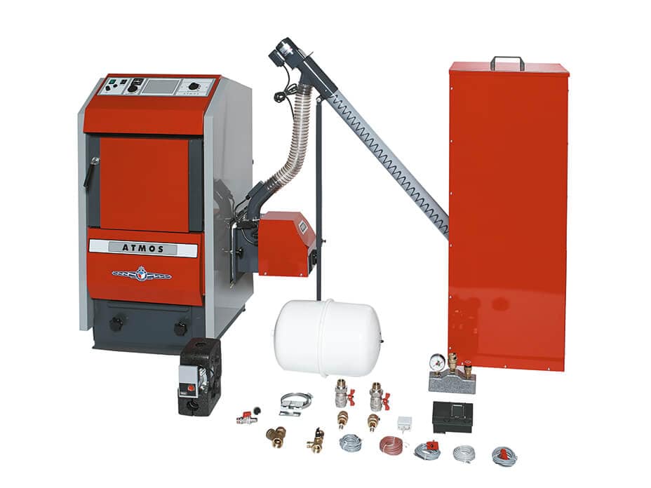 Pelletkessel-Set von HARK